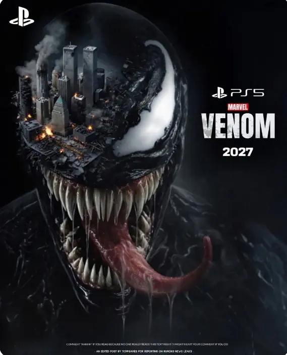 PS6护航大作？《漫威毒液》预计2027年9月震撼发售！