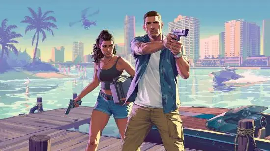以为明天《GTA6》就发售了!女友送男友100美元买游戏
