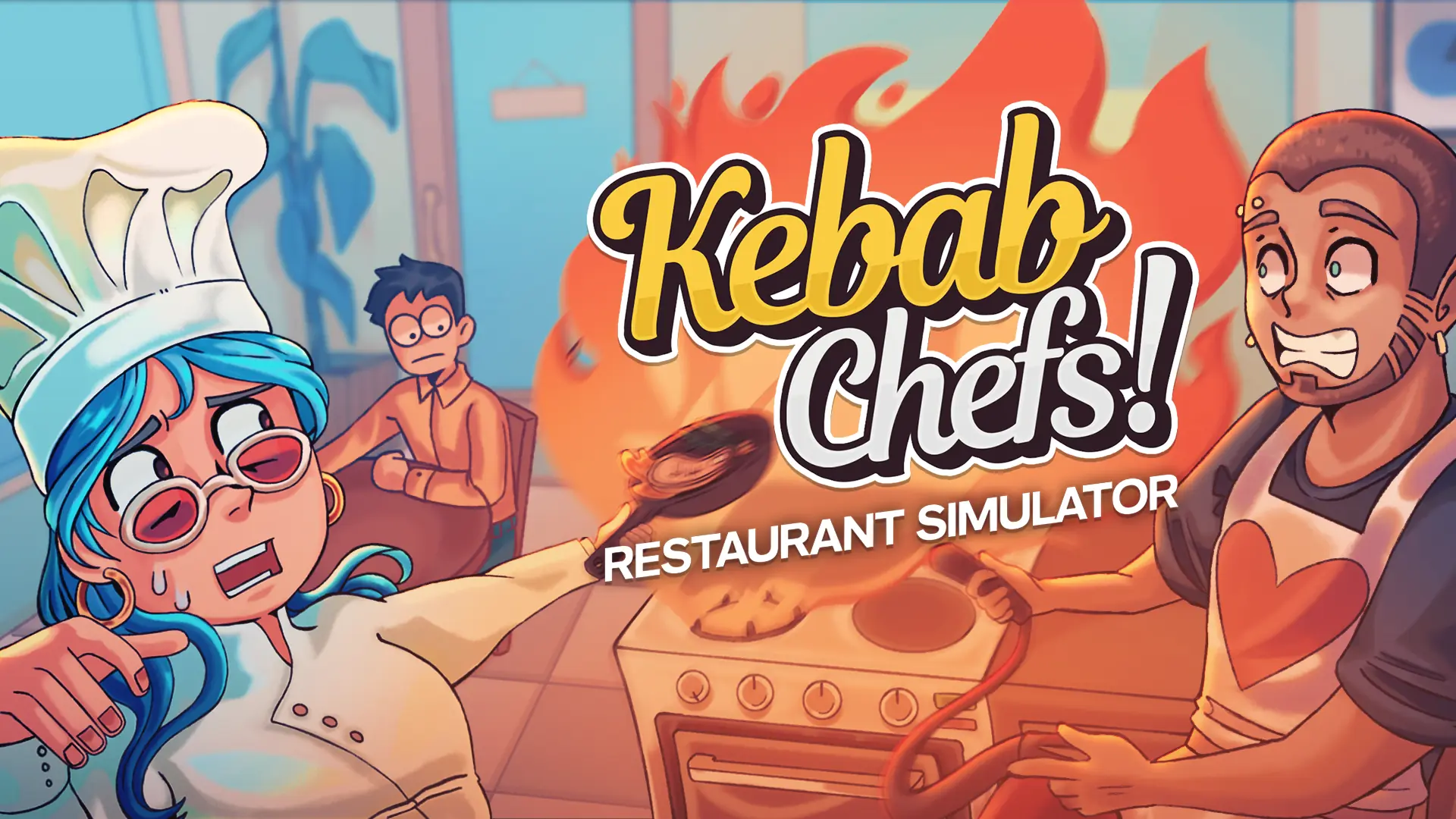 《烤串大厨! 餐厅模拟器》(Kebab Chefs) 1.0正式版于Steam发布,已获7,000余篇玩家评价!