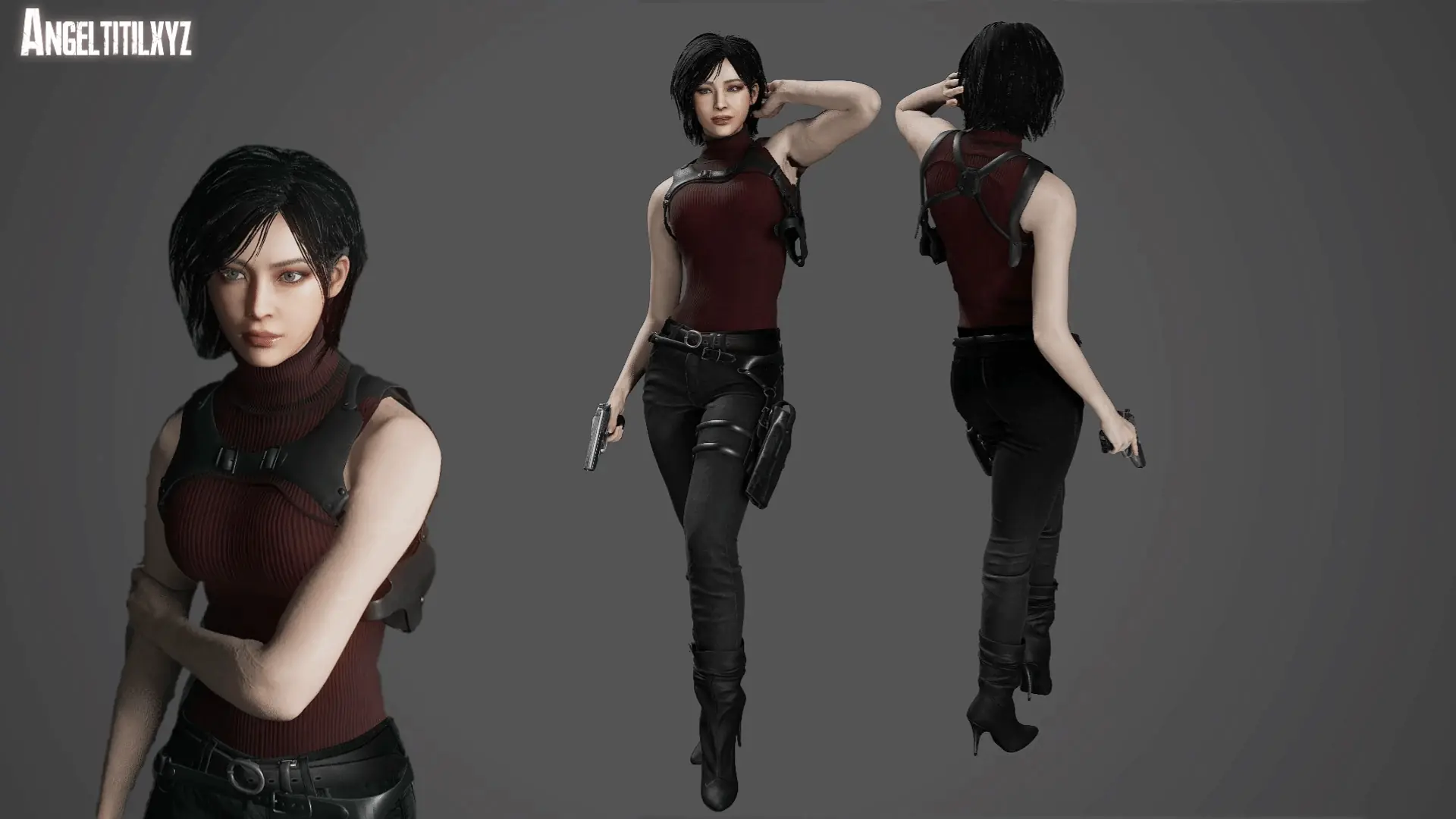 熟悉身影再现!《生化9》艾达王全新MOD:女神登场!