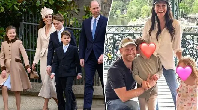 哈里带老婆孩子杀回英国,威廉却带着凯特和三个娃“连夜跑了”?