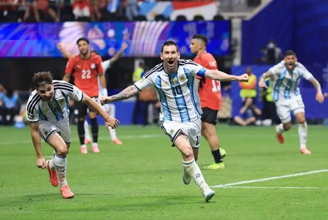 奇迹的3-2!阿根廷连场绝杀 13分钟连扳3球逆转 世界杯史上第10队
