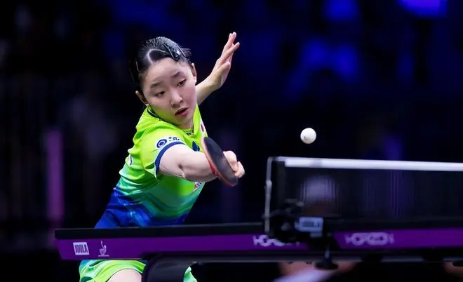 18岁张本美和露死亡之瞳!单局8-10逆转 冲破心魔坐稳日乒一姐