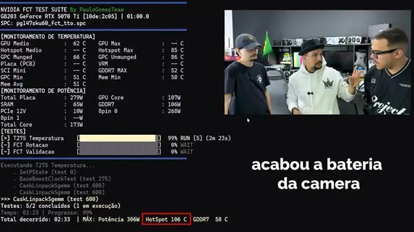 RTX 50系列显卡热点温度107°C！降频元凶找到了