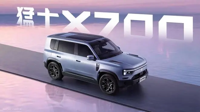 猛士X700官图发布,华为乾崑同步上车
