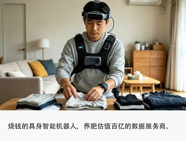 我给机器人当“燃料”:叠衣服时薪30元,卖数据估值150亿