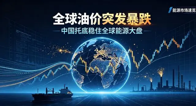 全球油价突发暴跌!中国果断出手托底,稳住全球能源大盘