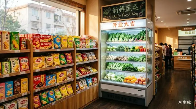 卖零食的尽头是卖菜?