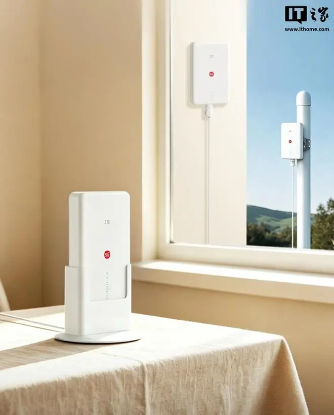 中兴推出G5 Max WiFi 5G CPE移动路由器,2419元