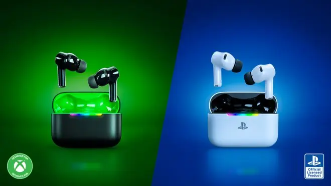 雷蛇推出XBOX / PlayStation款战锤狂鲨V3 X极速版TWS耳机