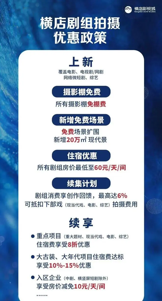 对冲AI剧冲击!横店影视城降价补贴真人短剧,所有影棚免棚费