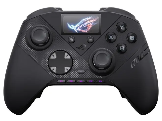 华硕ROG推雷切II Pro PC手柄控制器：8kHz轮询率，集成彩屏
