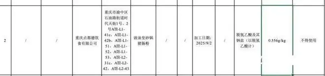 重庆一门店猪肠粉检出禁用防腐剂，点都德深夜道歉：已在全国范围统一停售该产品，对相关责任人进行严肃追责
