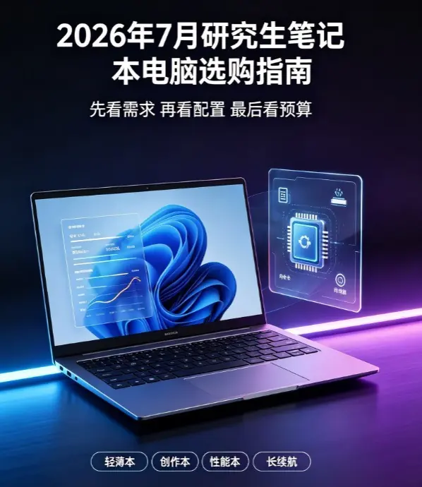 2026年7月游戏本选购指南：6K预算怎么买更划算？